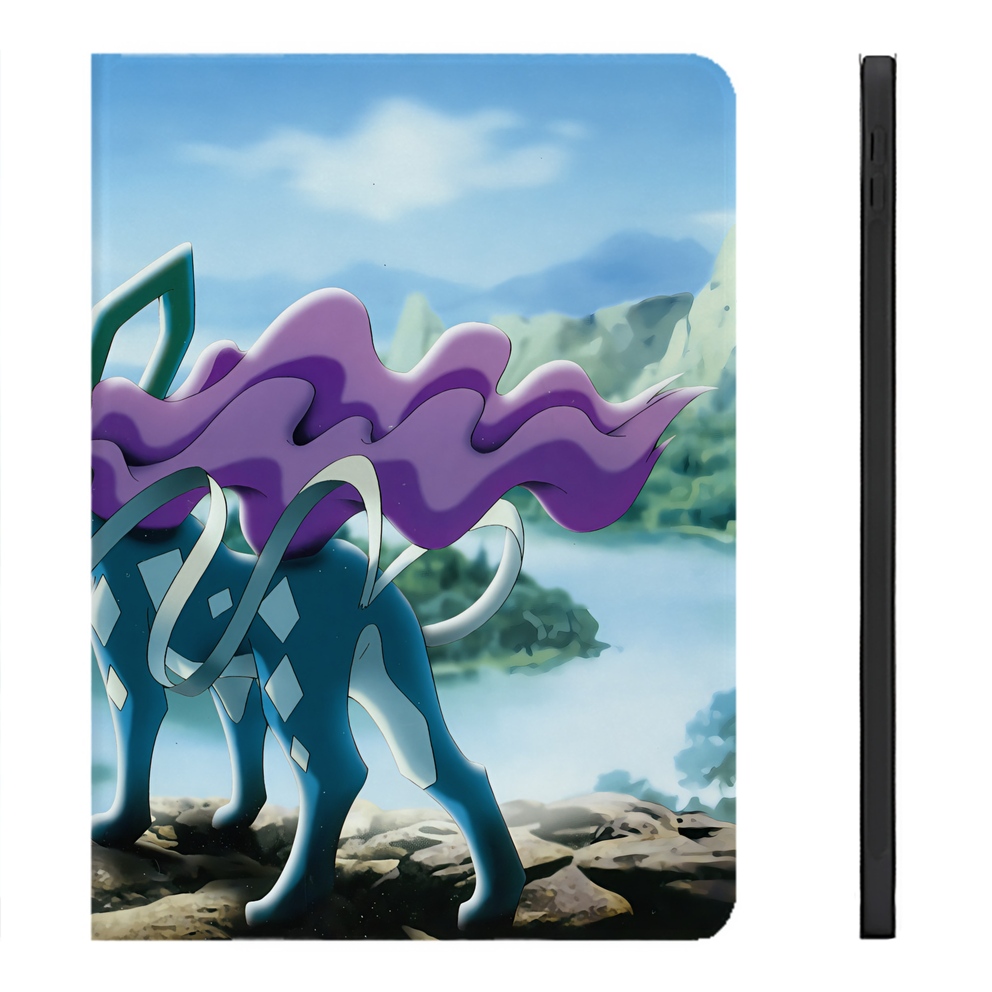 （画像用） ポケットモンスター Pokémon IPadケース ペンホルダー付き ブックスタイルデザイン